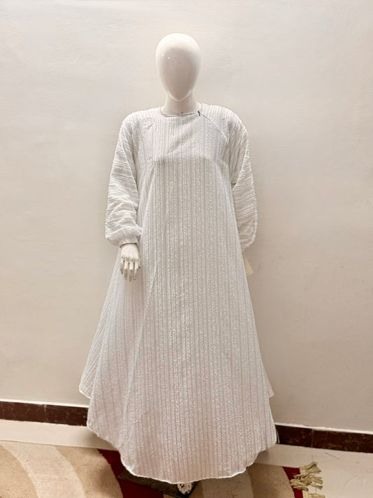 WHITE BURQA