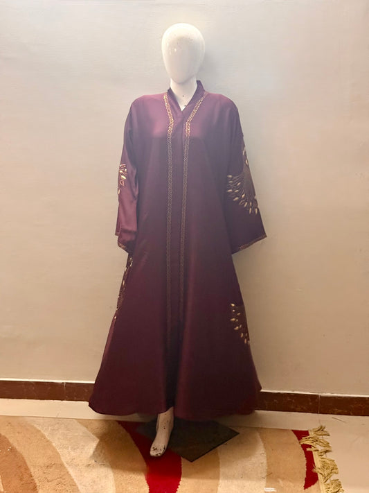 Persian zari work peacock Juba