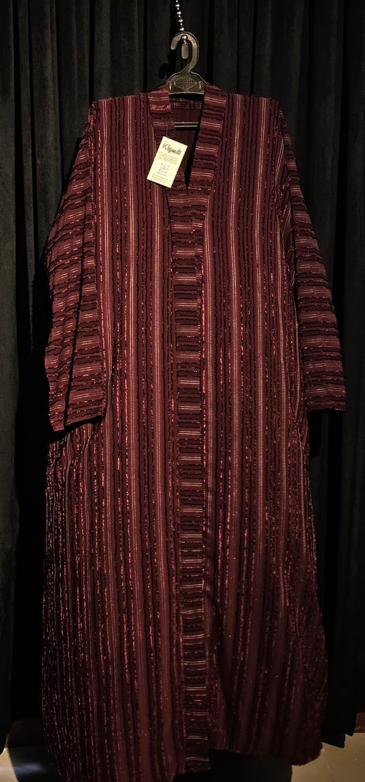 Qatari Barosha Makhmal Abaya