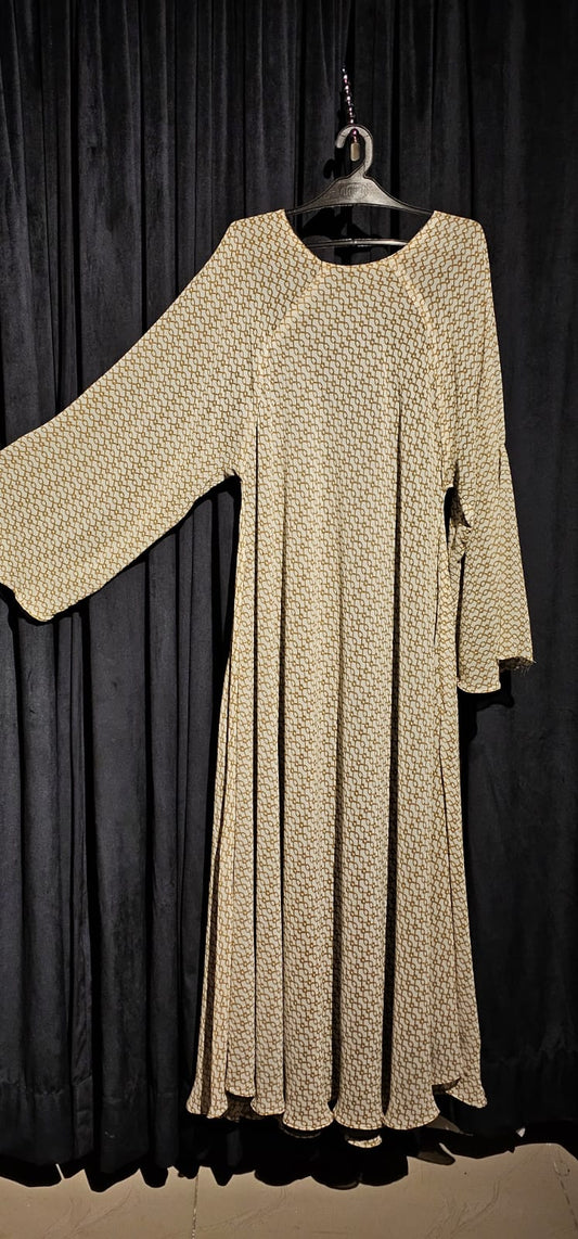 Sprinkler Abaya Double
