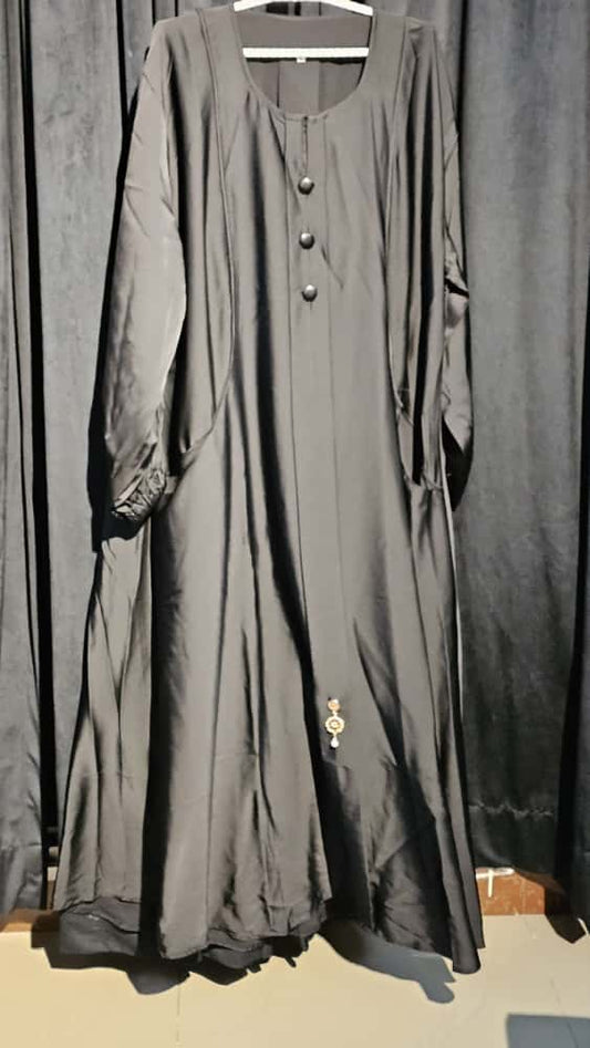 Saudi Jubba Black